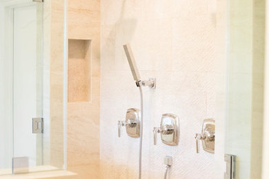Inspiration for a timeless bathroom remodel in Orange County
