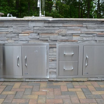 Front Renovation & Outdoor Kitchen - White Plains, MD