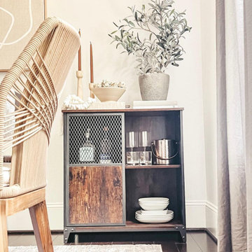 Küchw Houzz Living Room | Home Mini Coffee Bar Cabinet