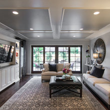 built-in - TV room