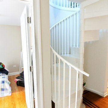 Bedroom, Master Bath & Circular Stair attic conversion