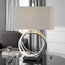 Uttermost Soroca Rings Lamp, Silver