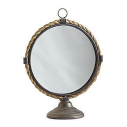 TABLE PORT MIRROR - LARGE - Decorative Accents