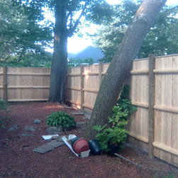 Cedar Stockade fence - Products