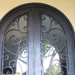 Forge Iron Designs Wrought Iron Doors - Front Doors