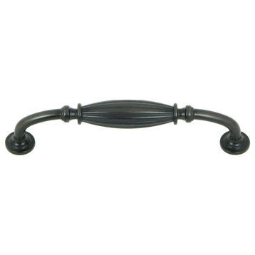 Stone Mill Hardware -Vienna 5" Oil Rubbed Bronze French Country Cabinet Handle
