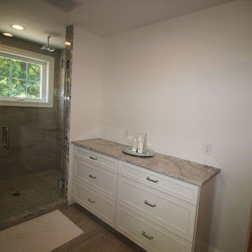White Bathroom Remodel
