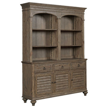 Kincaid Weatherford Hastings Open Hutch and Buffet, Heather Finish