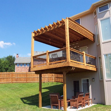 El-Scari - Cedar Deck with Pergola.