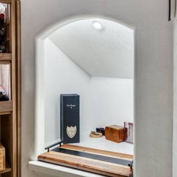 Traditional Understairs Wine Cellar