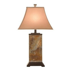 Slate Table Lamp - Table Lamps