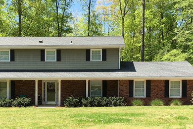 Example of a trendy exterior home design in Atlanta