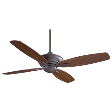 Minka Aire New Era 52 in. Indoor Oil Rubbed Bronze Ceiling Fan with Remote