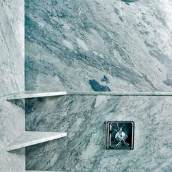 Bardiglio Imperiale Marble Shower - Showerheads And Body Sprays