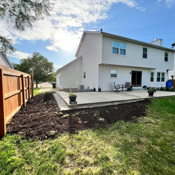 Bloomington-Normal Illinois Patio Installation