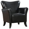 Coaster Contemporary Vinyl Upholstered Chair
