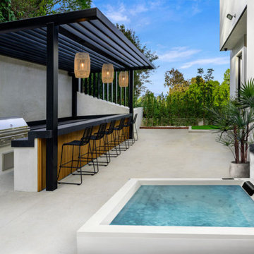 Spa pequeño para jardin
