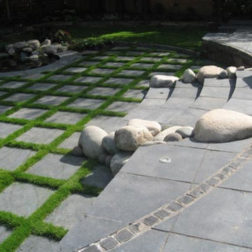 Contemporary Garden in Giffnock, Glasgow