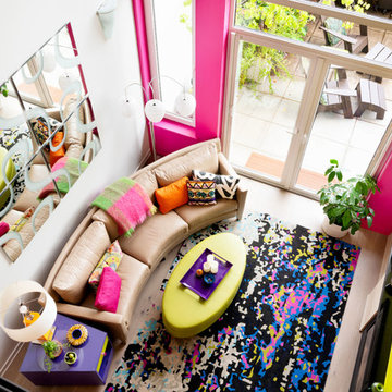 Art Lover's Colorful Condo Remodel