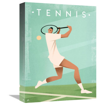 "Tennis" by Martin Wickstrom, 12"x16"