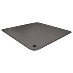 Bison Mat Co. - Grand Teton Series, 48"x72" With 08"x37" Lip - The Grand Teton Series Chair Mat, A Heavy Duty Office Chair Mat That Is Perfect For High-Pile Carpet Offices.  Providing Unsurpased Protection And Wear With Class.