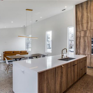 Pecan Wood Detailing, Kitchen Renovation in Monrovia, CA