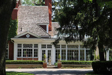 Elegant sunroom photo in Toronto
