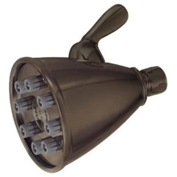 3-5/8" Diameter Adjustable Brass Shower Head with 8 Jets CK139A5