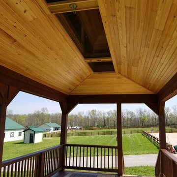 Show-Horse Viewing Platform