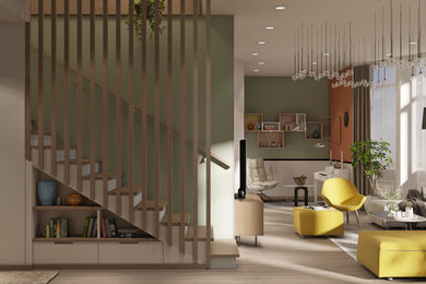 Дизайн интерьера квартиры в жилом комплексе “Tengiz Towers”