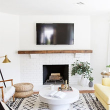 Post - Fireplace