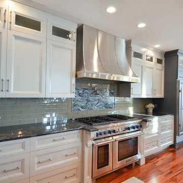 Stunning Kitchen with rustic beach accents in York ME