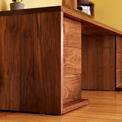 Walnut Desk and Shelves - Products