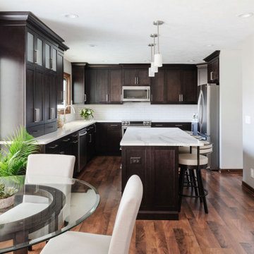 Wycliffe Contemporary Transitional Kitchen Remodel