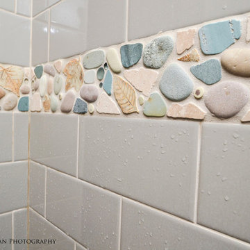 Eclectic Bathroom Border in Park City, Utah