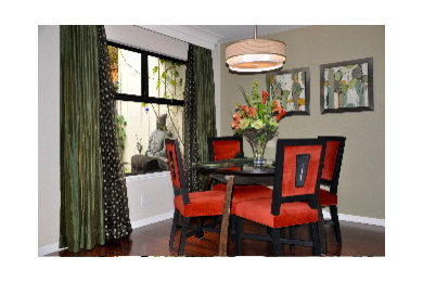 Dining room - traditional dining room idea in Albuquerque