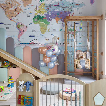 Baby Nursery and Play Room by Thinkcutieful