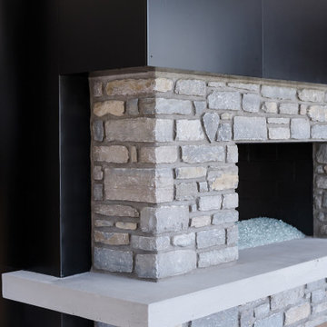 Fireplace Stone Detail