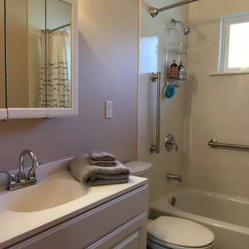 INEXPENSIVE TRANSFORMATION W/SIMPLE CLEAN FIXTURES & FINISHES