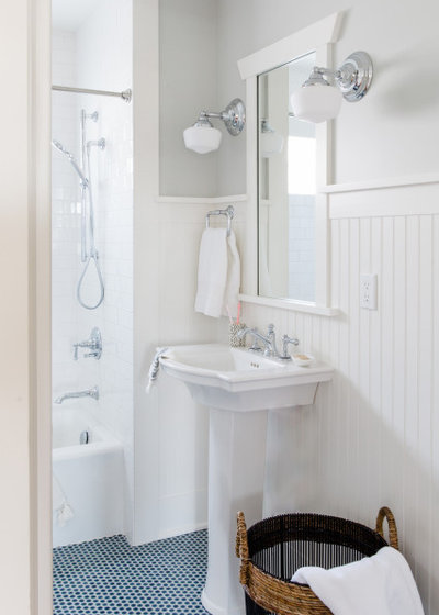 Craftsman Bathroom by Jennifer Gardner Design