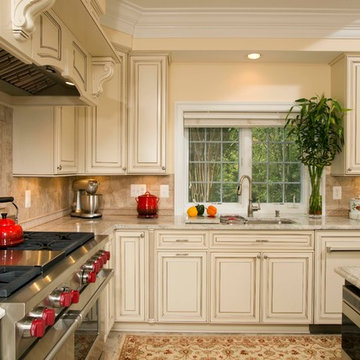 A French Country Kitchen Design in McLean, Virginia
