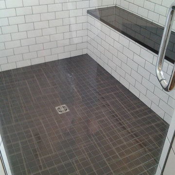 Shower Tile Close-up