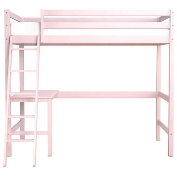 Hillsdale Furniture Caspian Twin Loft Pink