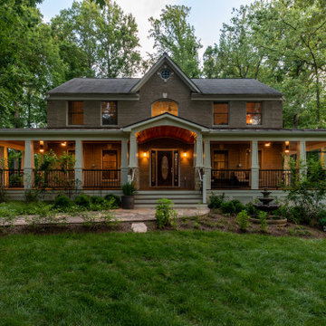 Strikingly Beautiful Exterior Remodeling of Home in Vienna, VA