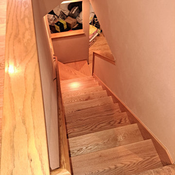 Wamego | New Wood Stairs and Flooring