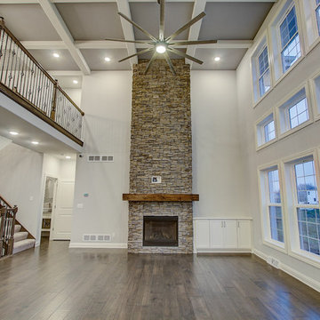 Two Story Living Room