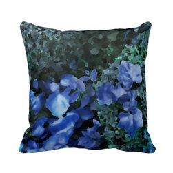 "Bush Leaf Butterflies" JTG Art PIllow - Decorative Pillows