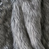 Laraine Streak Faux Fur Throw Blanket