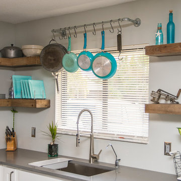 Palm Bay Coastal Industrial Kitchen