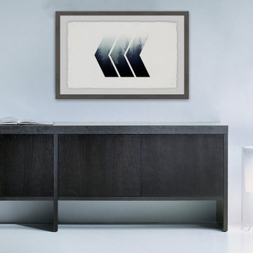 "Dark Forest" Framed Painting Print